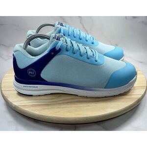 Timberland PRO 455 Day One Drivetrain Blue Safety Shoes A41DN Women’s Size 9